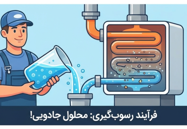 رسوب‌گیری پکیج