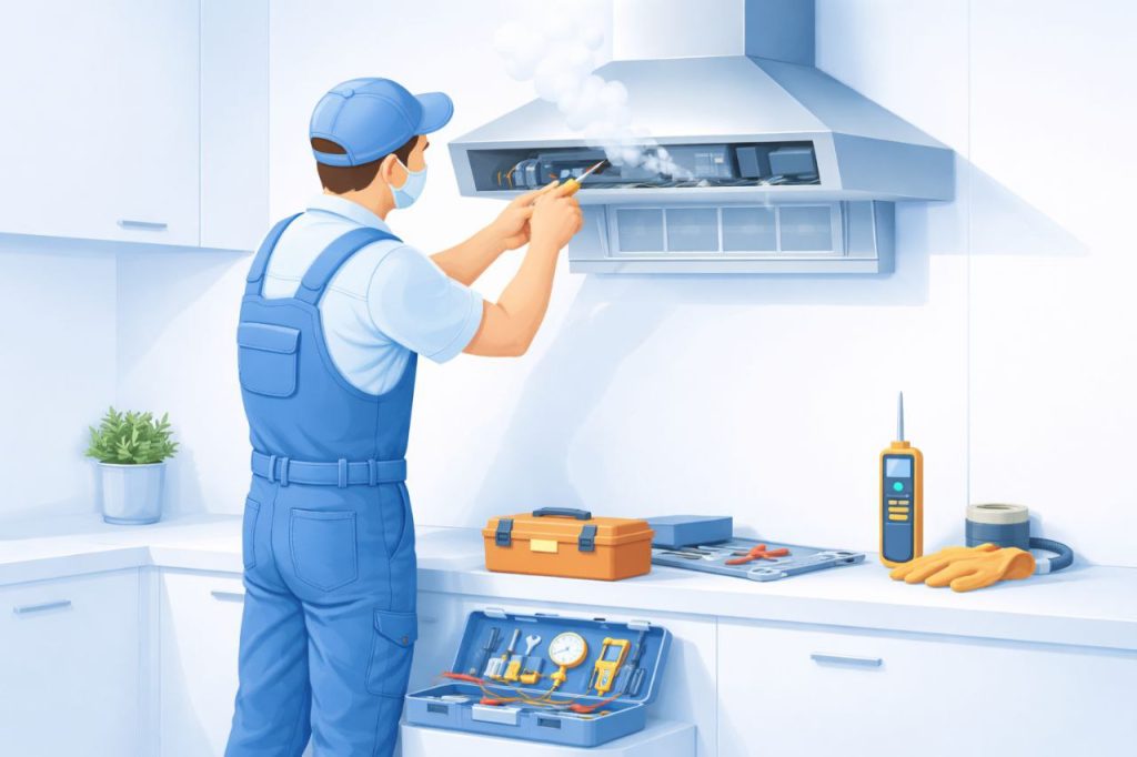 تعمیر و سرویس هود و گاز